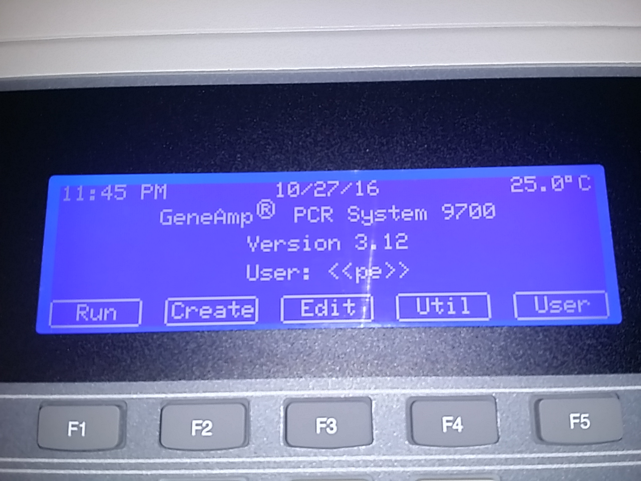 ABI / Perkin Elmer 9700 96-Well Thermal Cycler / PCR Machine