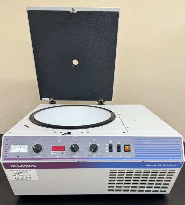 Beckman Coulter Allegra-6R Refrigerated Benchtop Centrifuge - Image 7