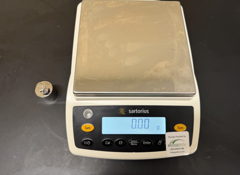 14085 Sartorius Scale Front 200 g off plate