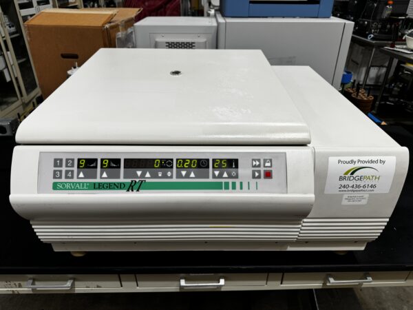 Sorvall Legend RT Refrigerated Centrifuge With Rotor and Buckets - Image 2