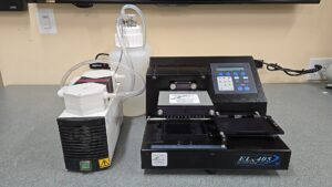 BioTek ELx405 Microplate Plate Washer and Edwards PM13105-820.3 Pump